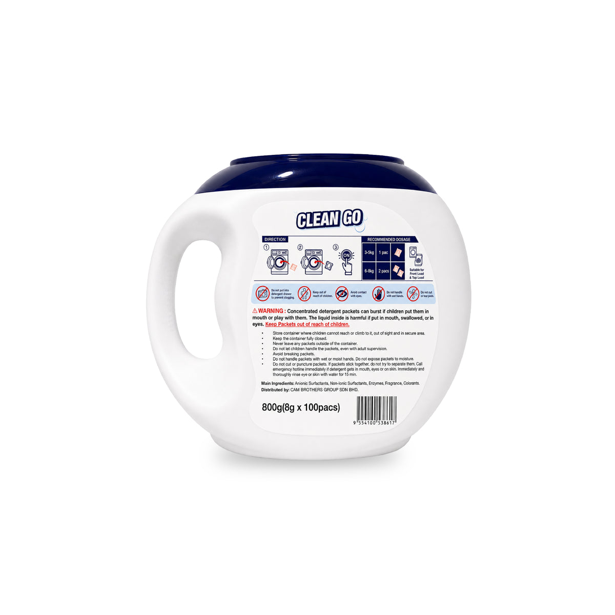 6-in-1 Laundry Detergent Pods