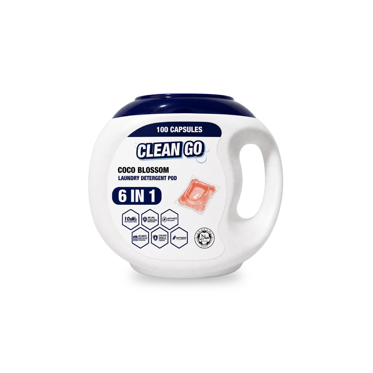 6-in-1 Laundry Detergent Pods